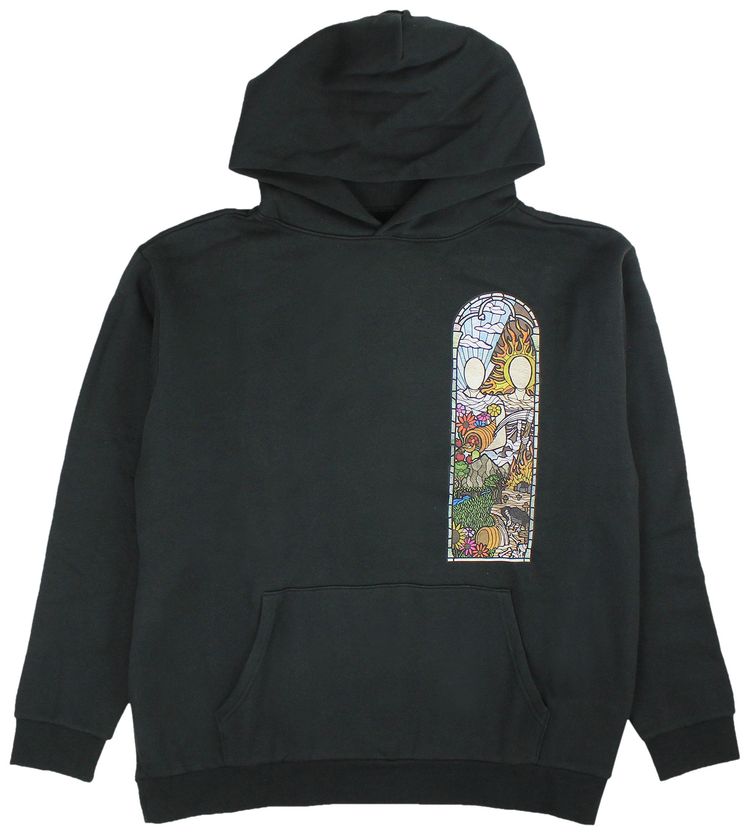 Who Decides War Stained Glass Hoodie