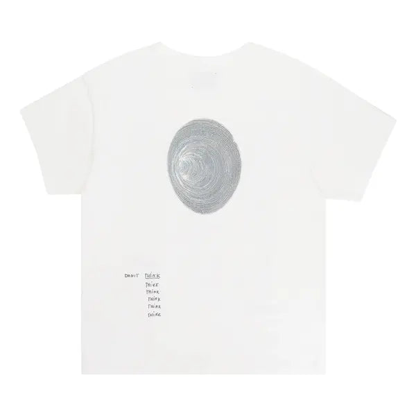 White Flashlight Vinatge Tee