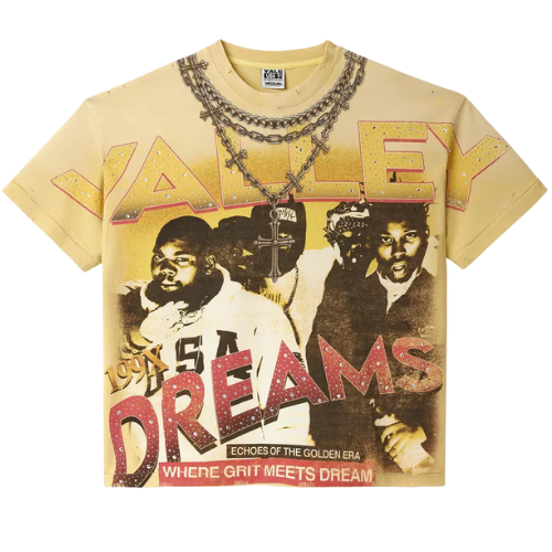 Golden Chambers Bling Tee Yellow