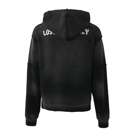 Inverse purple hoodie