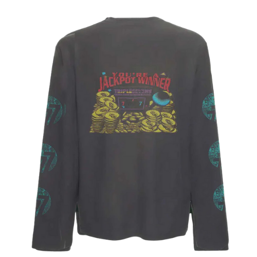 Lucky Kiss Tee Black