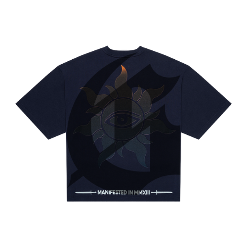 Purple City tee Navy