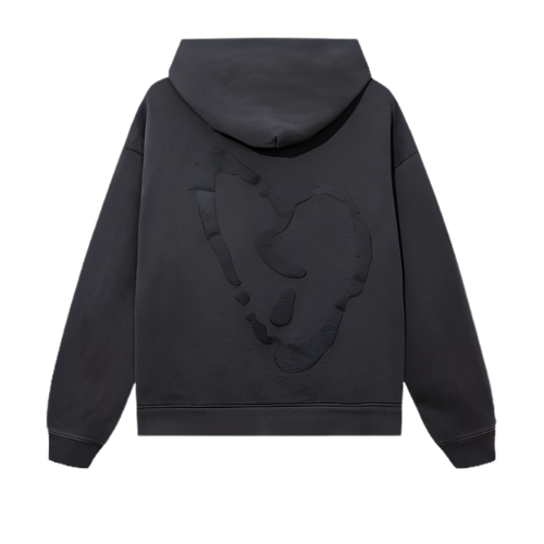 X Heartbreak Hoodie Vintage Black