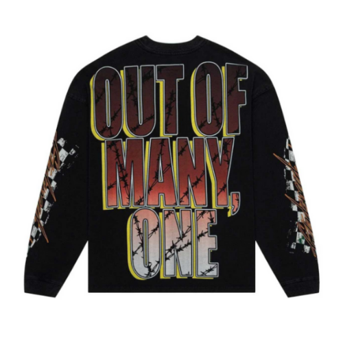 Full throttle black washed LS T-Shirt