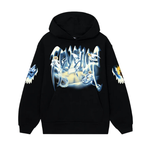 Angel Arch Logo Black Hoodie