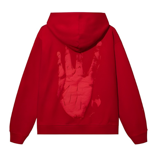 X Kill Outline Hoodie Red/Red