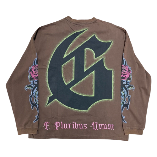 Vandal Brown LS T-Shirt