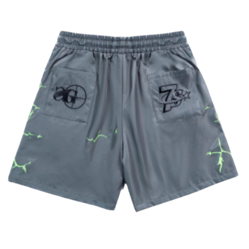 7SNIPER Button Up Shorts