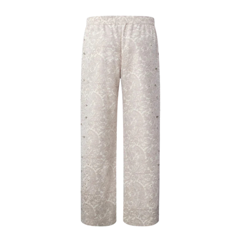 Paisley Pearl Sweatpants White