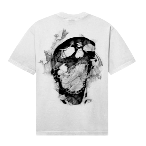 Smoke Lightning Tee White
