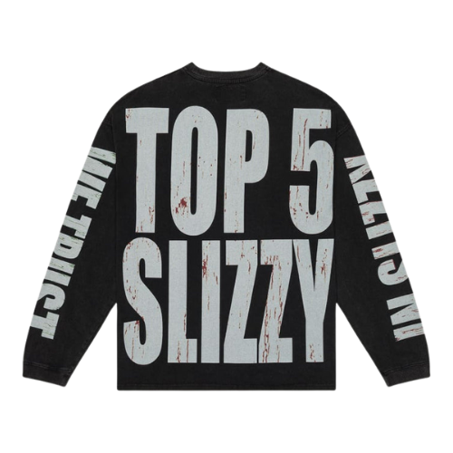Top 5 Slizzy LS Black Wash