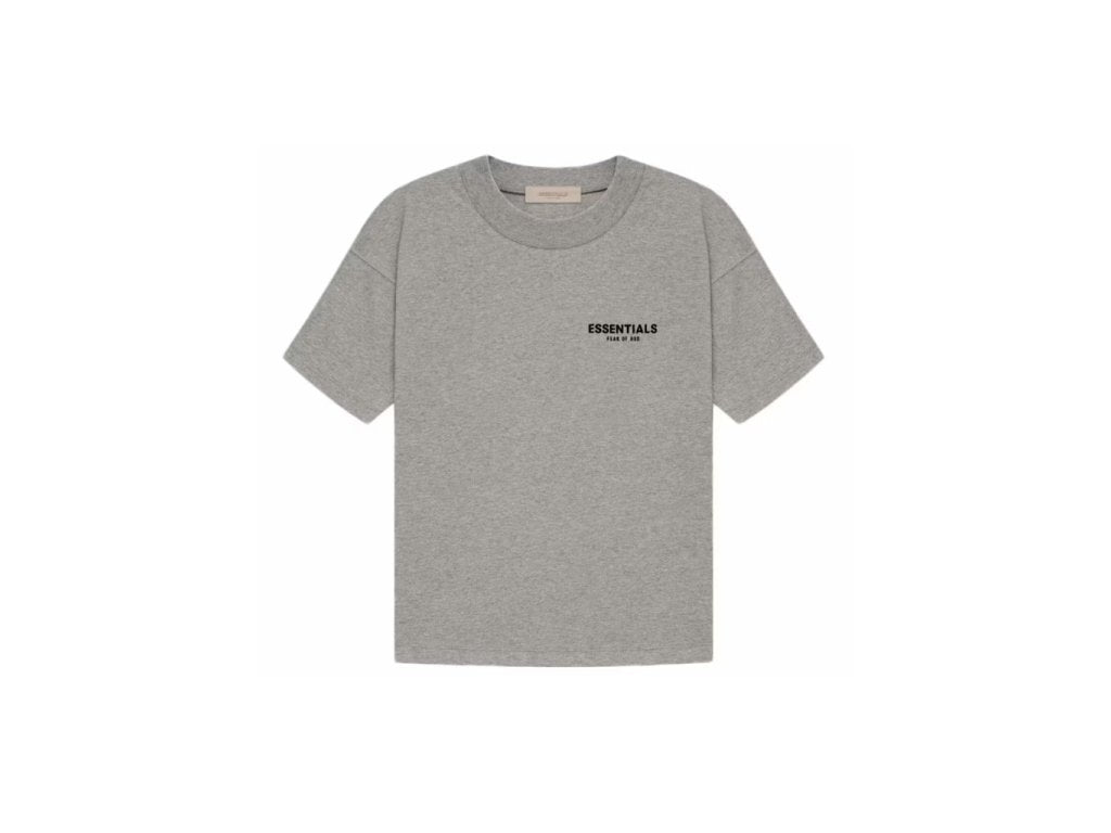 Fear of God Essentials Dark Oatmeal SS22 Tee