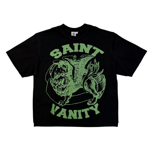 Griffin Tee Black/Green