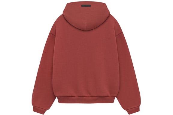 Fear of God Essentials Crimson FW24 Hoodie