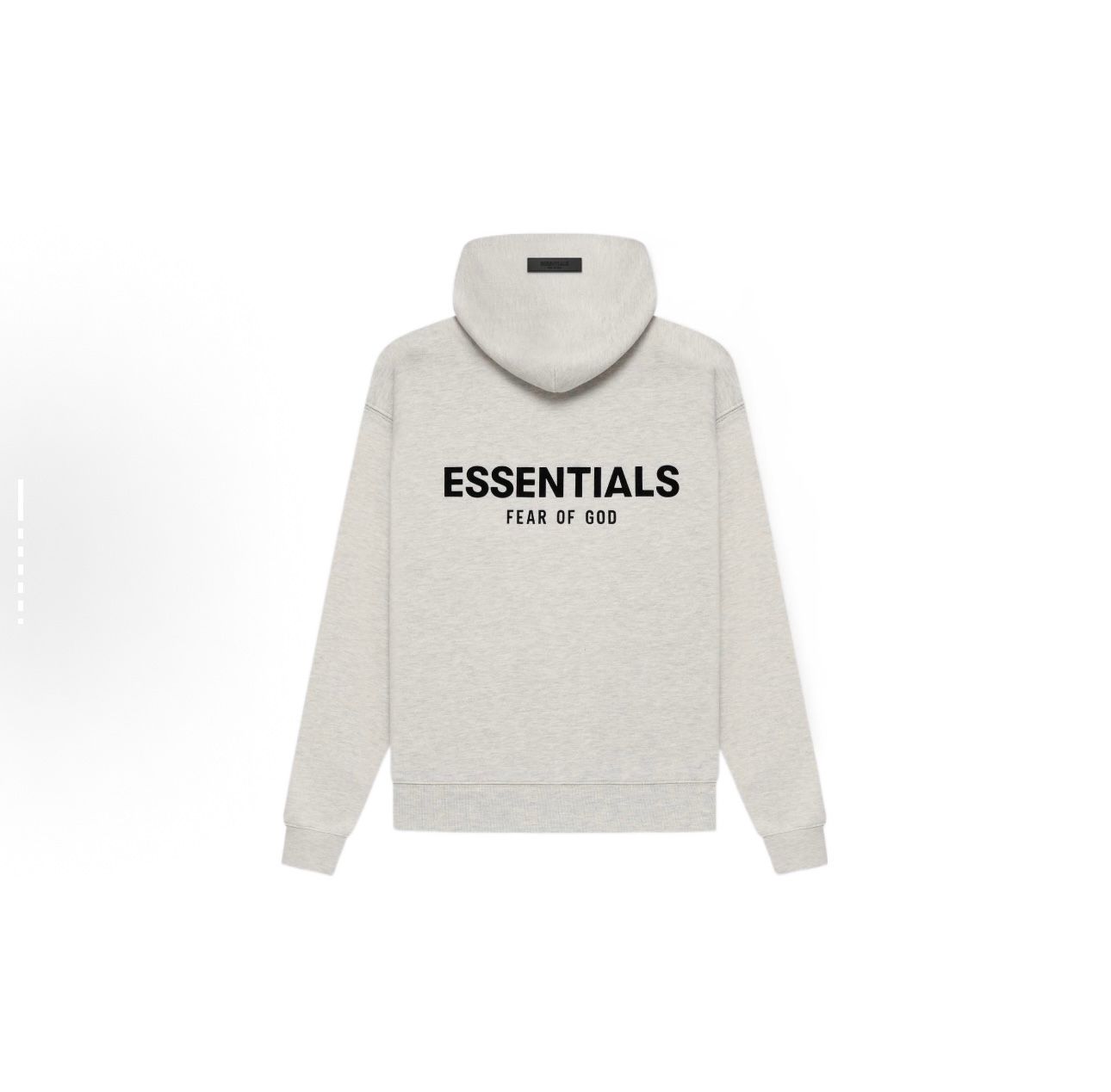 Fear of God Essentials Light Oatmeal SS22 Hoodies