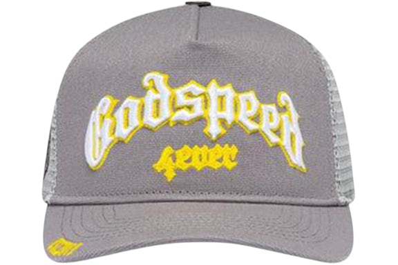 Forever Trucker Hat Grey/ Yellow