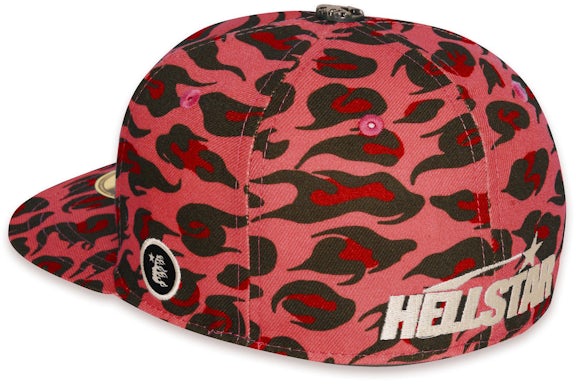 Cheetah Print Hat Red SNAPBACK