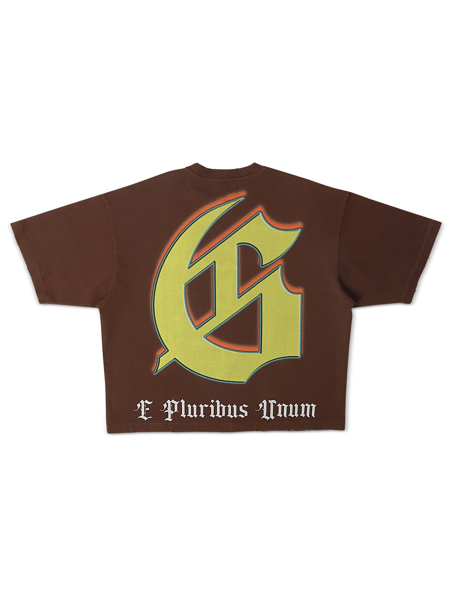 Wave runner brown tee