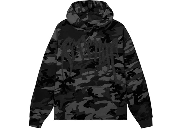 X Kill Cropped Hoodie Snow Camo/Pink
