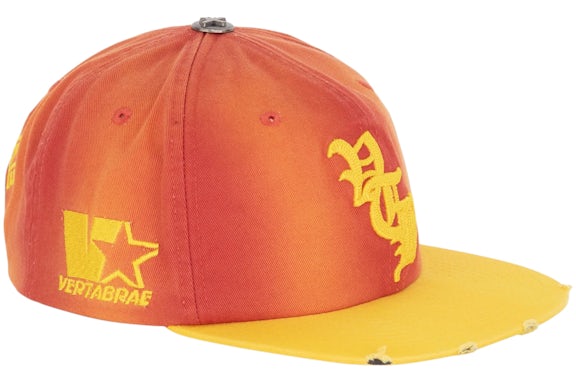 Vertabrae Logo Snapback
Orange/Yellow