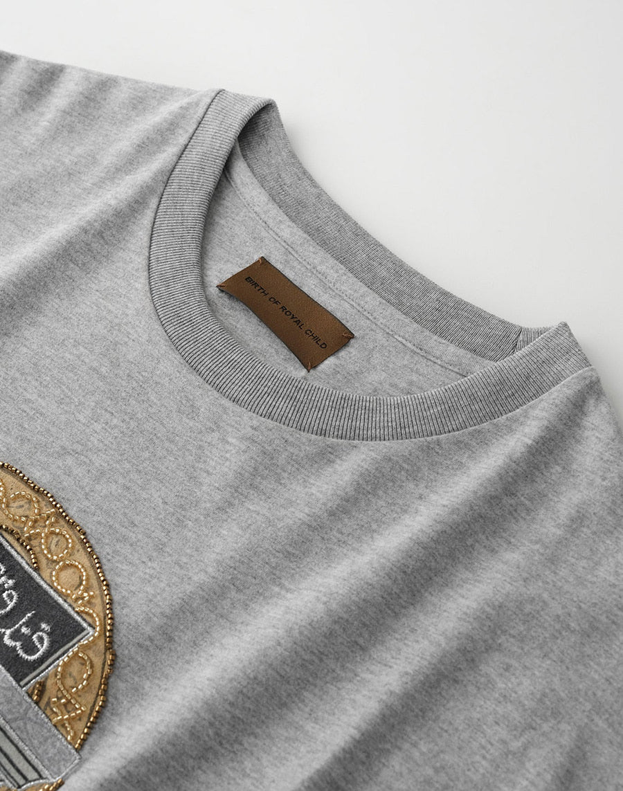 Aswan Hotel Tee Grey