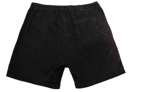 Rolling Loud Temple Shorts Black