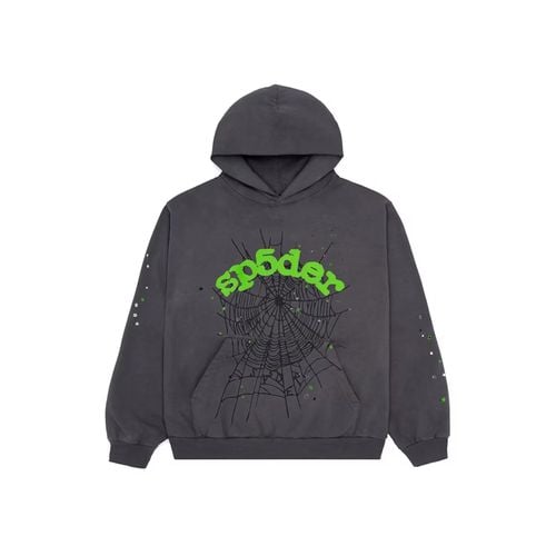 Slate Grey Web Hoodie