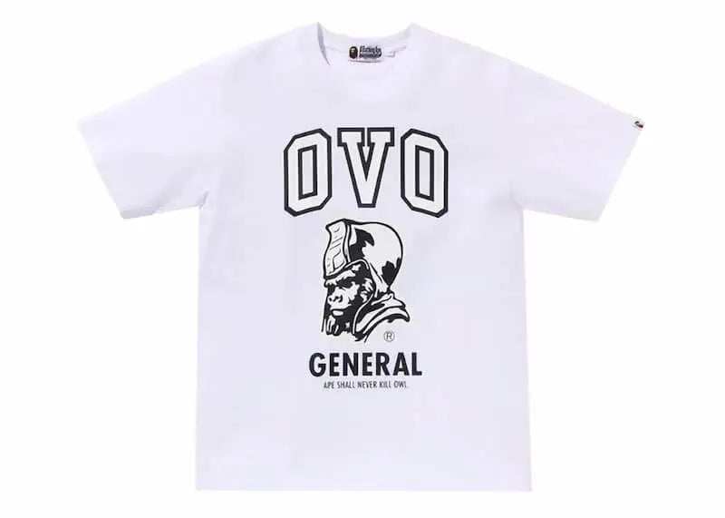 BAPE OVO General White Tee