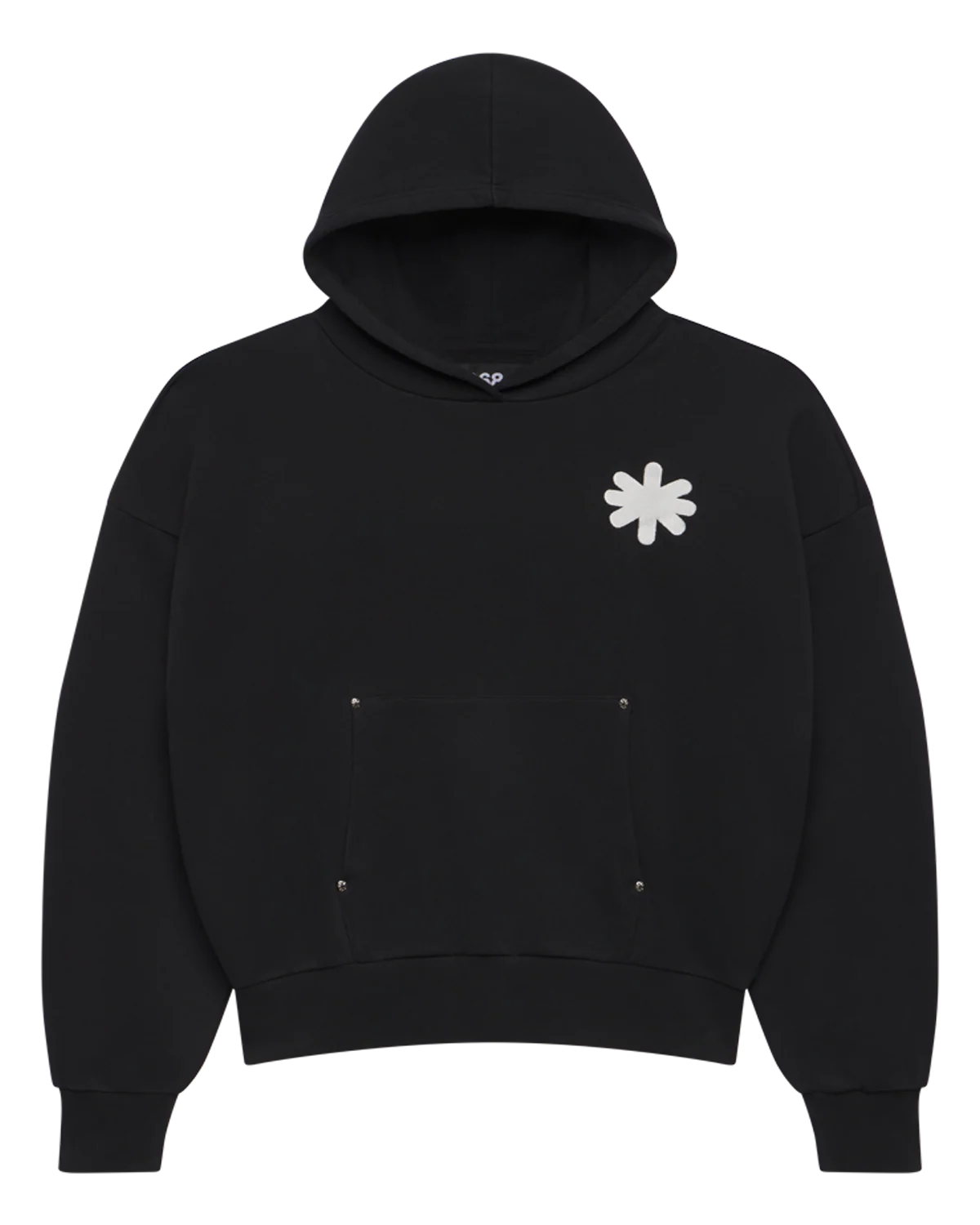 DSTRY DBL LAYER LOGO HOODIE