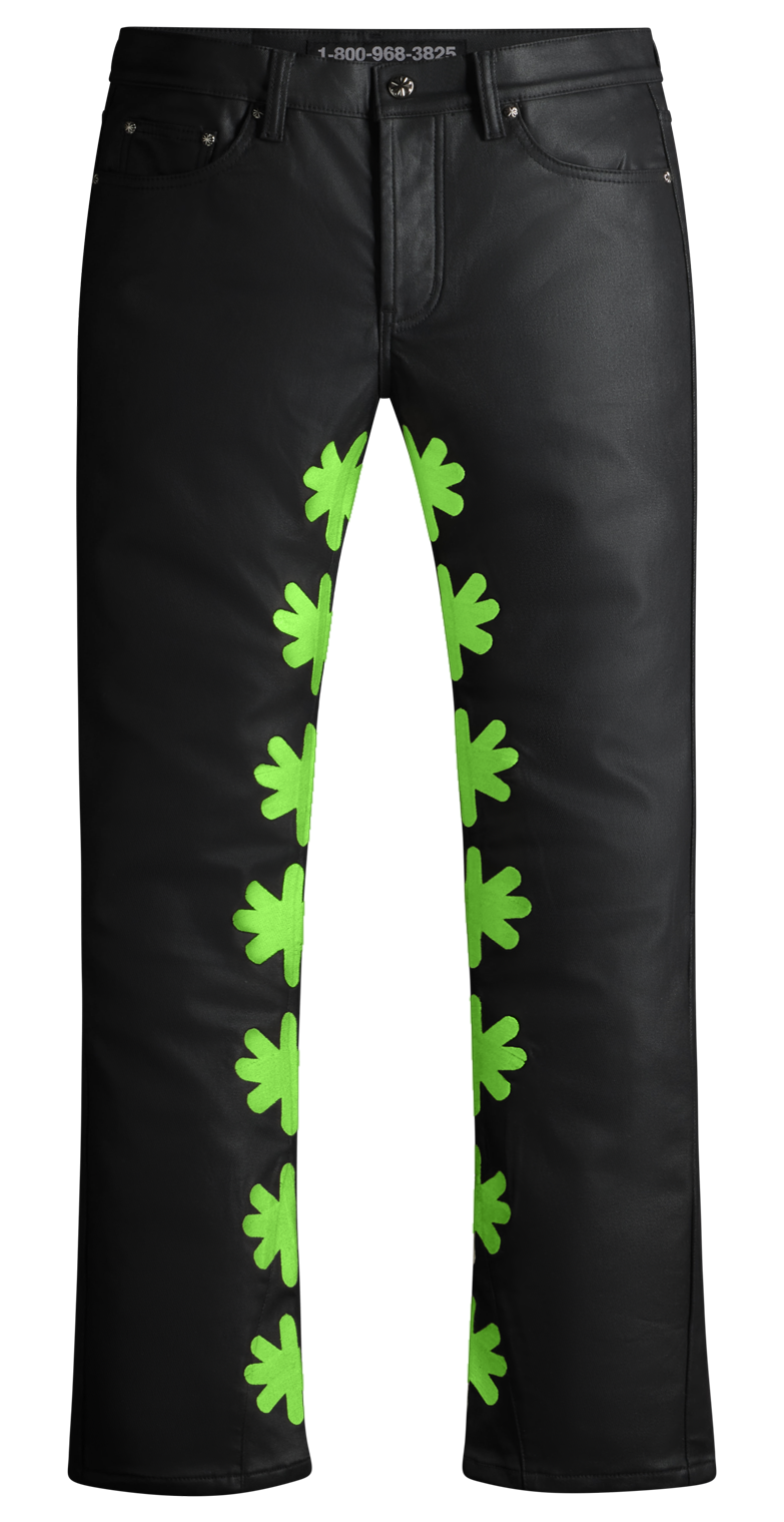Wax Pant Black/Green