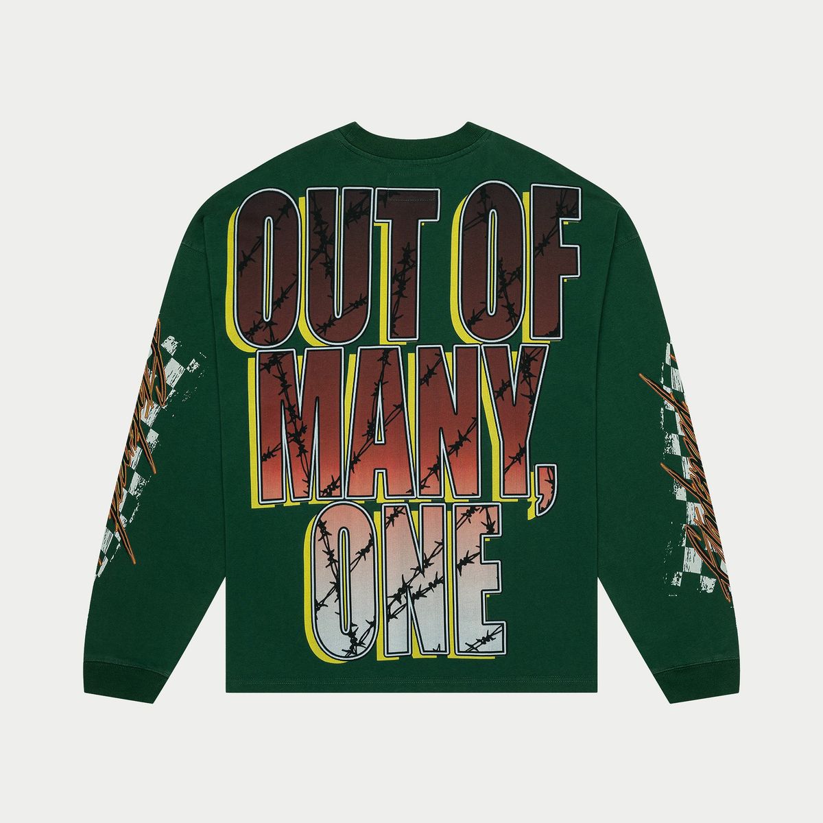 Full Throttle Green LS Tee