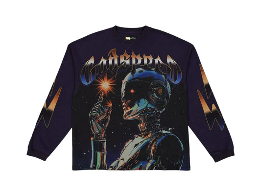 Sputnik LS T-Shirt (Navy)