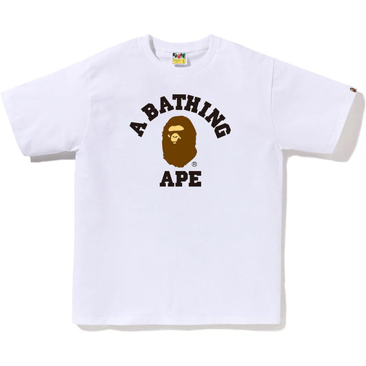 BAPE Abc College White Tee