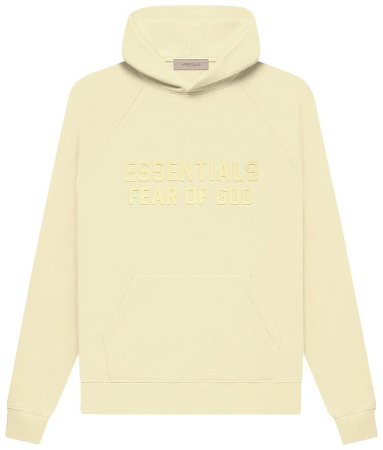 Fear of God Essentials Canary FW22 Hoodies