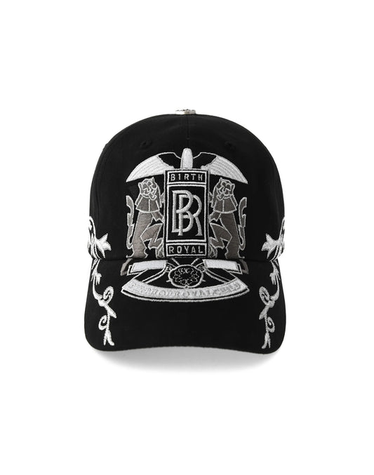 black lion baseball cap