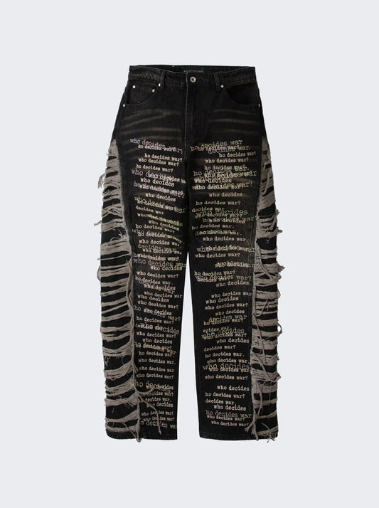 Ultra Flare Scripture Denim Coal