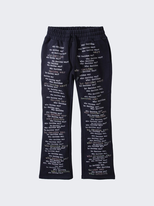 full print lounge pant coal