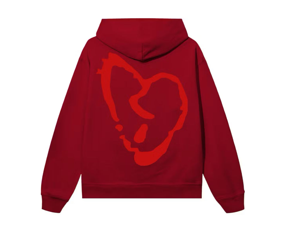 X Lightning Heartbreak Hoodie Red/Red