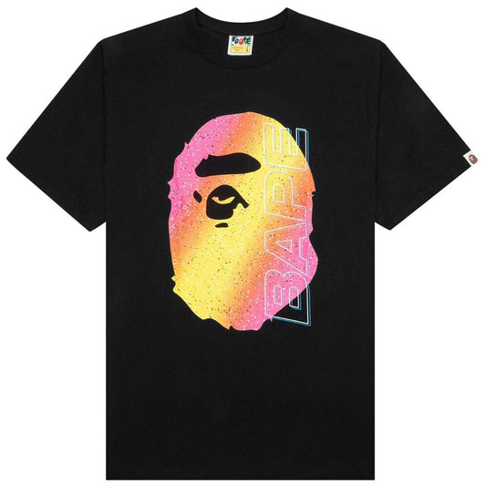 BAPE Electro Neon Black Tee