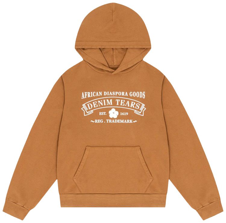 Denim Tears ADG Toasted Peanut Hoodie