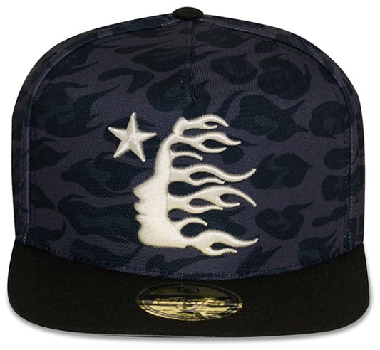 Cheetah Print Hat Black SNAPBACK