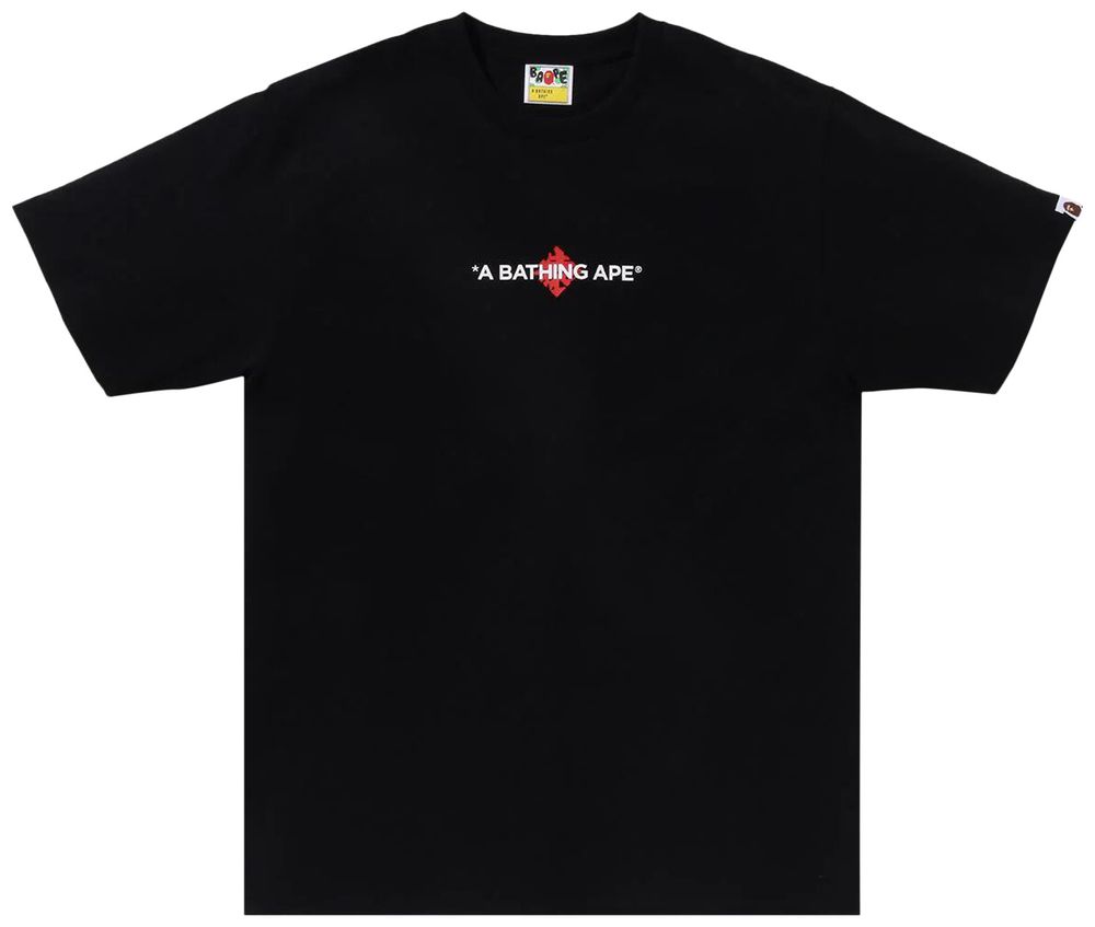 BAPE Japanese Fan Black Tee