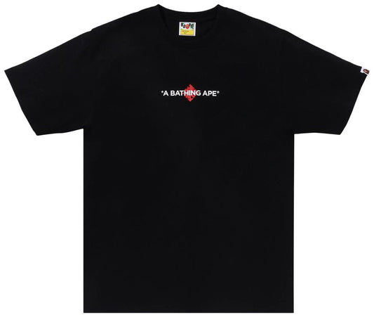 BAPE Japanese Fan Black Tee