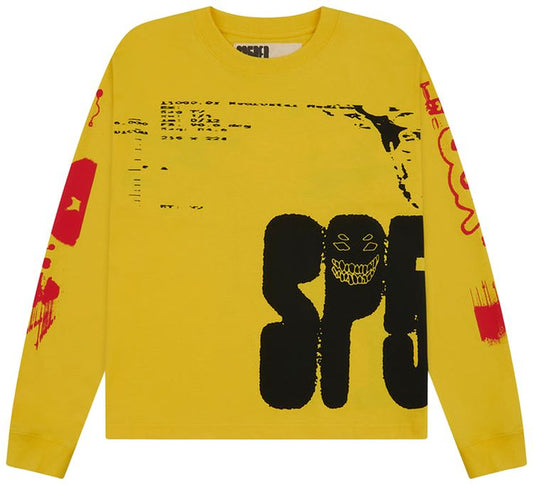 YELLOW X-RAY LS TEE (LW)