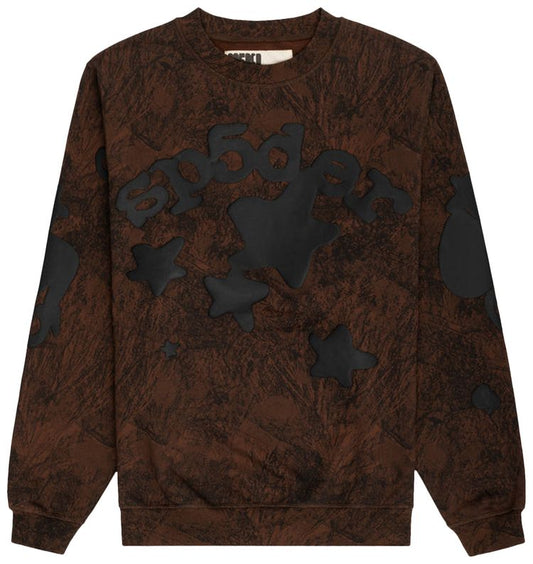ARACH REAL TREE
CAMO CREWNECK
SWEATSHIRT-CAMO