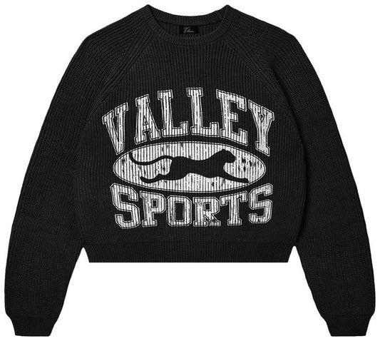 Black Fisherman Knit