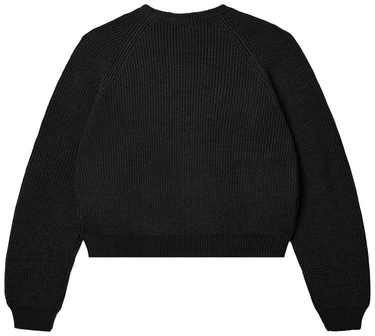 Black Fisherman Knit