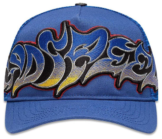 GS Neo Trucker Hat Blue/Yellow/Red