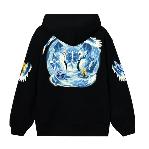 Angel Arch Logo Black Hoodie