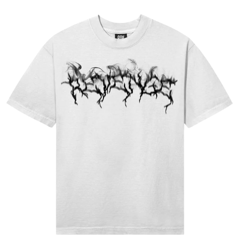 Smoke Lightning Tee White